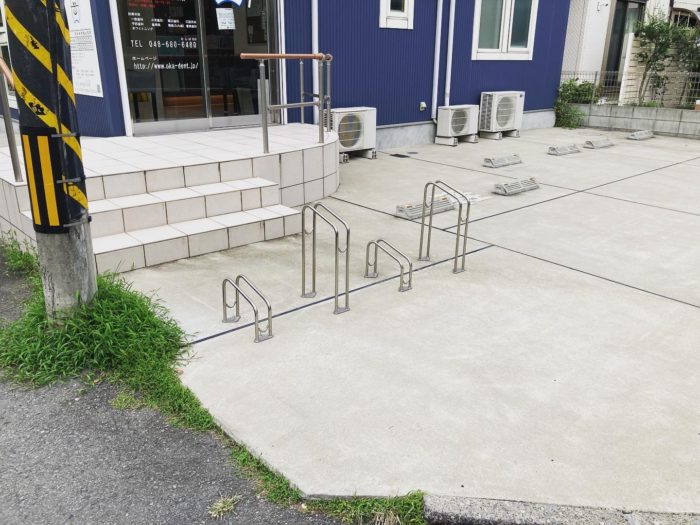 大和田おか歯科医院 駐輪所